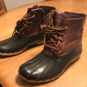 Sperry topsider waterproof rubber boots